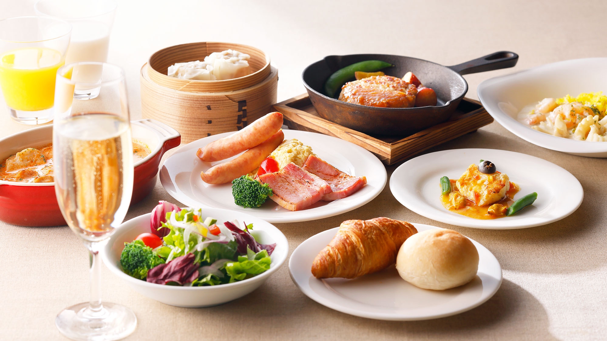 【楽天月末セール】北海道の味覚を楽しめる朝食ブッフェ　[朝食付]