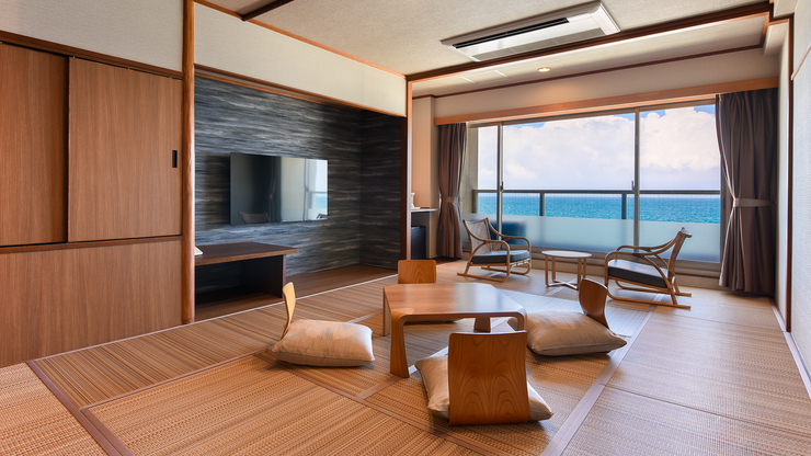 *【東館】和室10畳角部屋：足を伸ばしてゆったりくつろげる和室タイプ