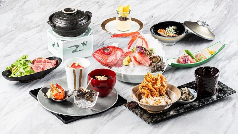 【直前割】【お食事は前半席】《2食付き》〜藍波〜熱海を代表する金目鯛がメインの料理長推奨コース