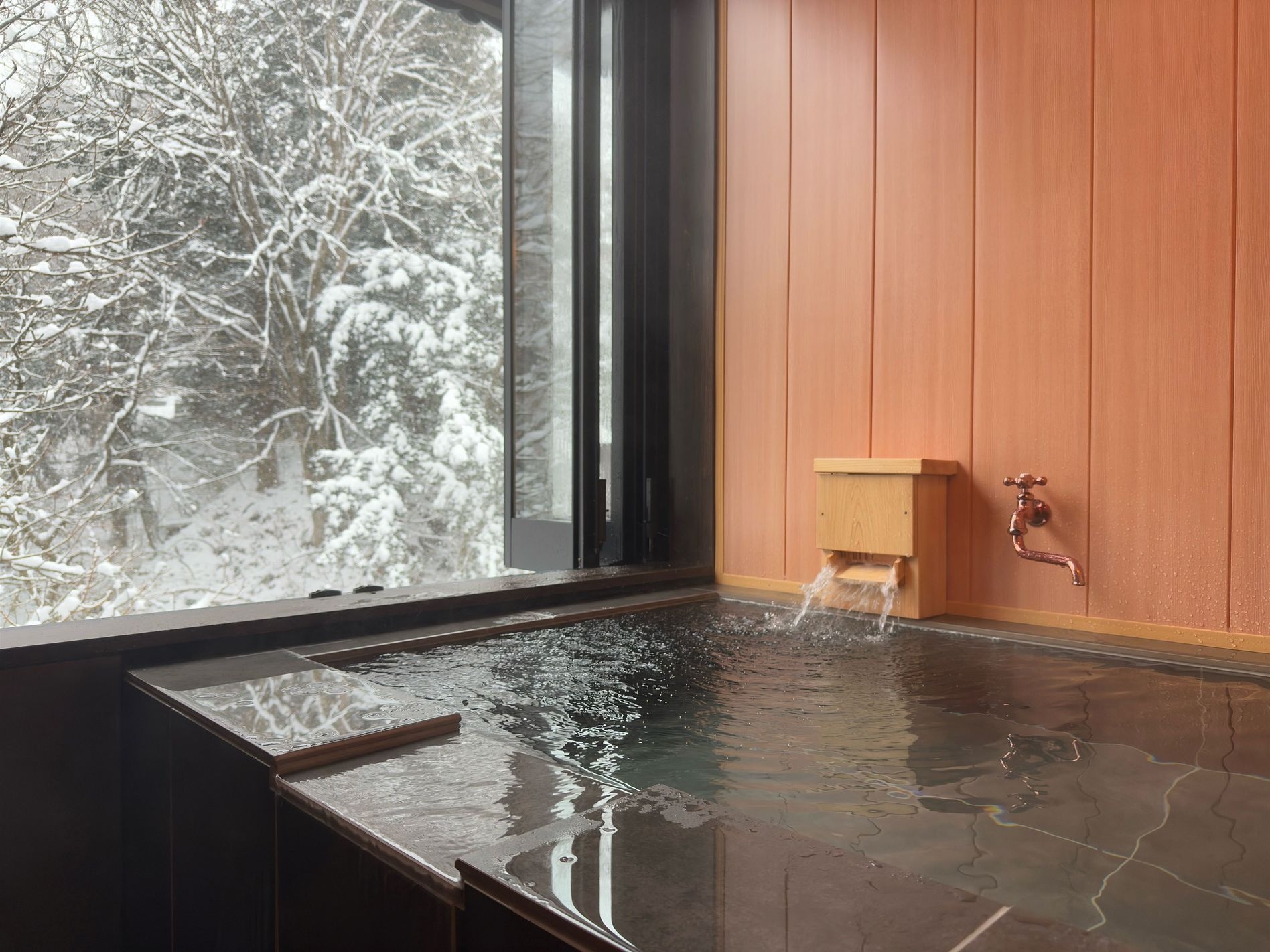 【2025年1月リニューアル！】お部屋に温泉を引いた【半露天風呂付客室】