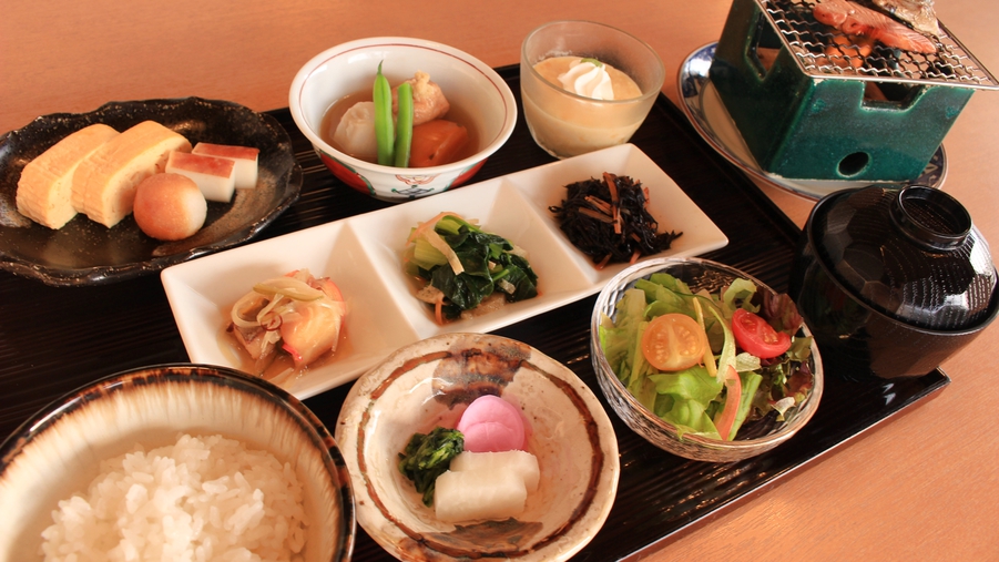 【朝食付】温泉旅館の朝食付プラン◆敷地から溢れる天然温泉とオーシャンビュー客室