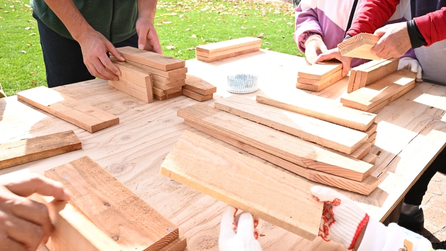 【春休み・GW限定】　家族で楽しめる椅子づくり体験♪山遊び＆大自然を満喫♪【2食付】