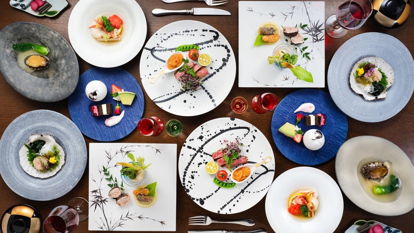 ＜花巻の味覚＞ブランド豚「白金豚」ステーキ付◆岩手の四季を味わう7品旬彩創作コース【1泊夕朝食付】