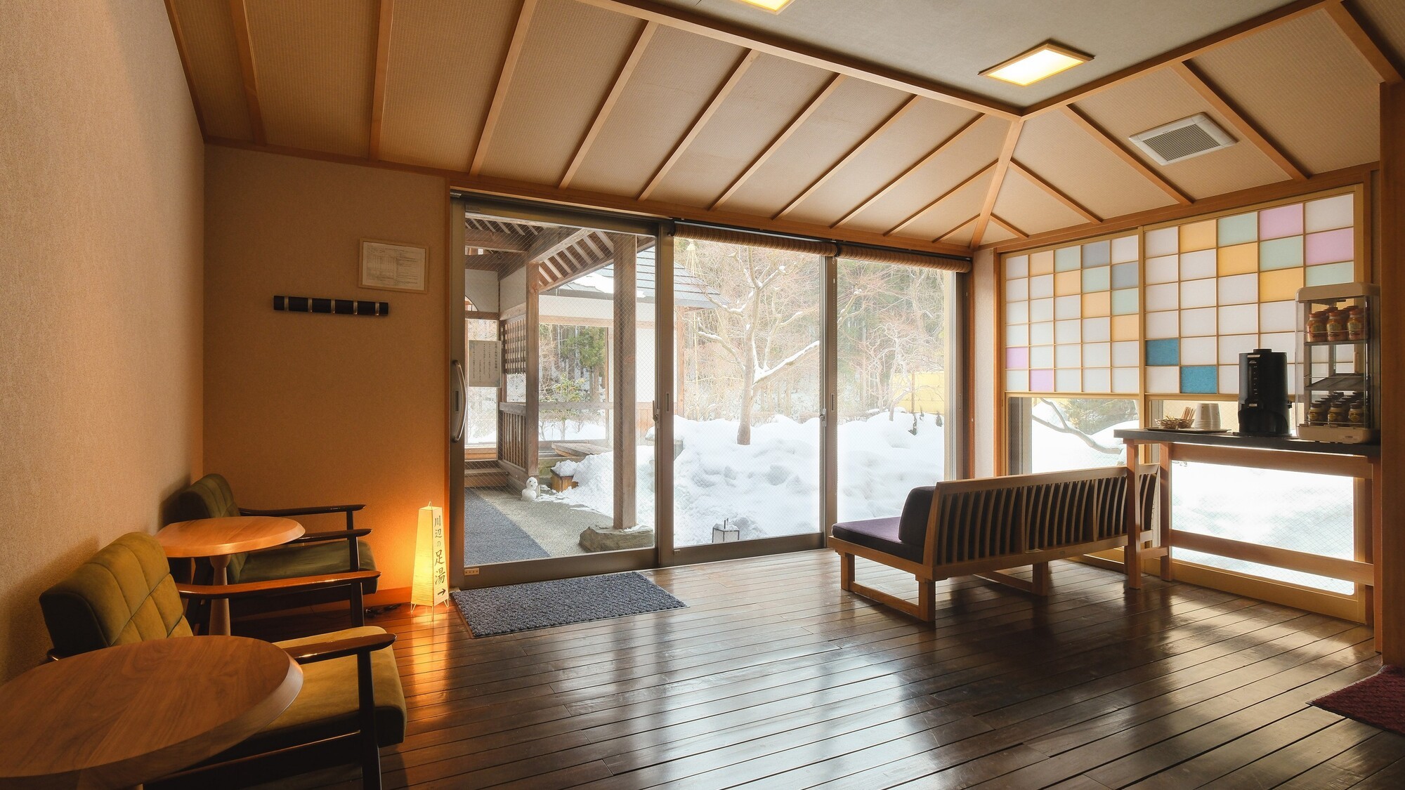 湯上りラウンジ　湯上り後の一息