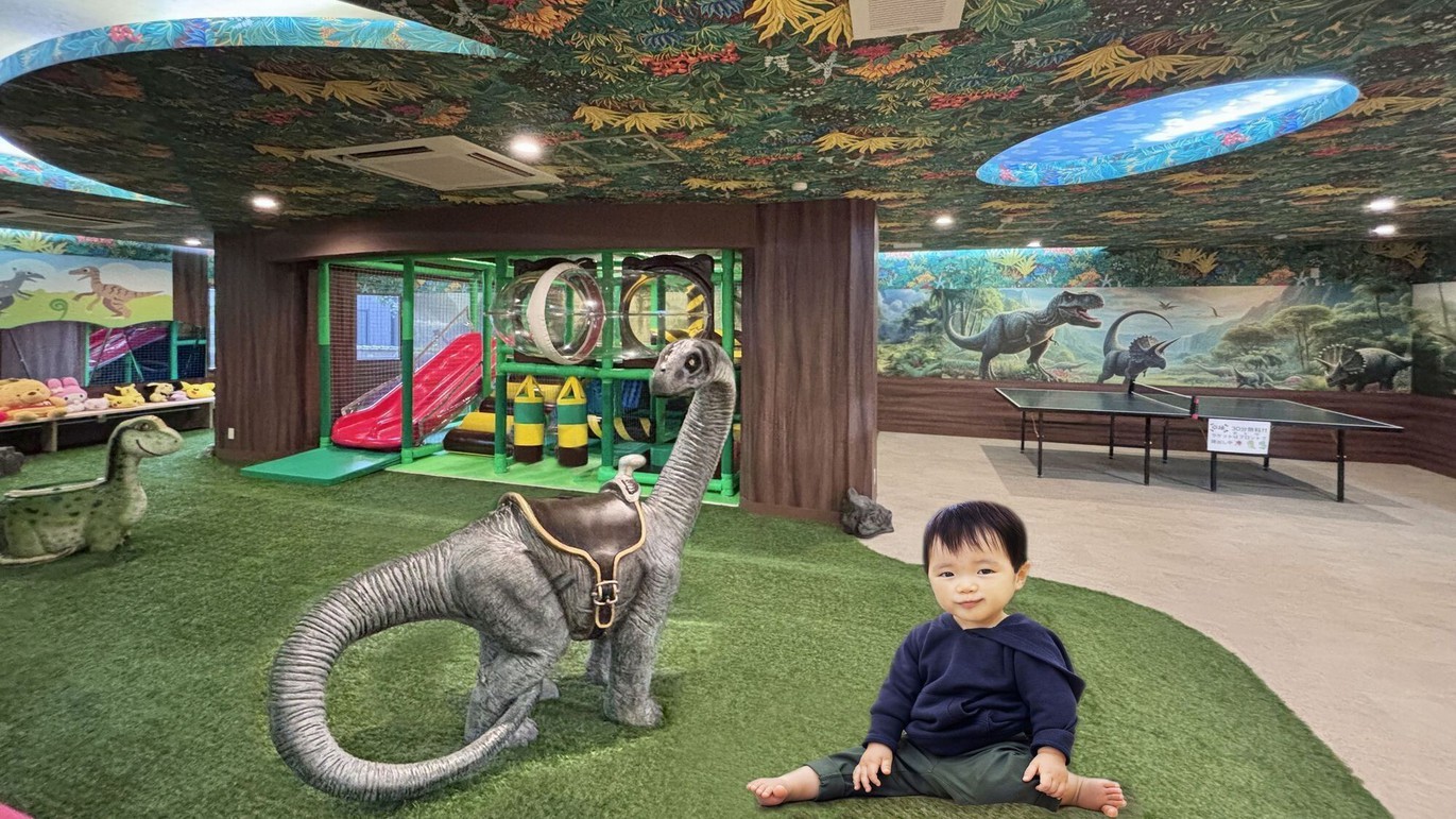 【恐竜の森】お子様に大人気の恐竜の森がでっかくリニューアルオープン♪