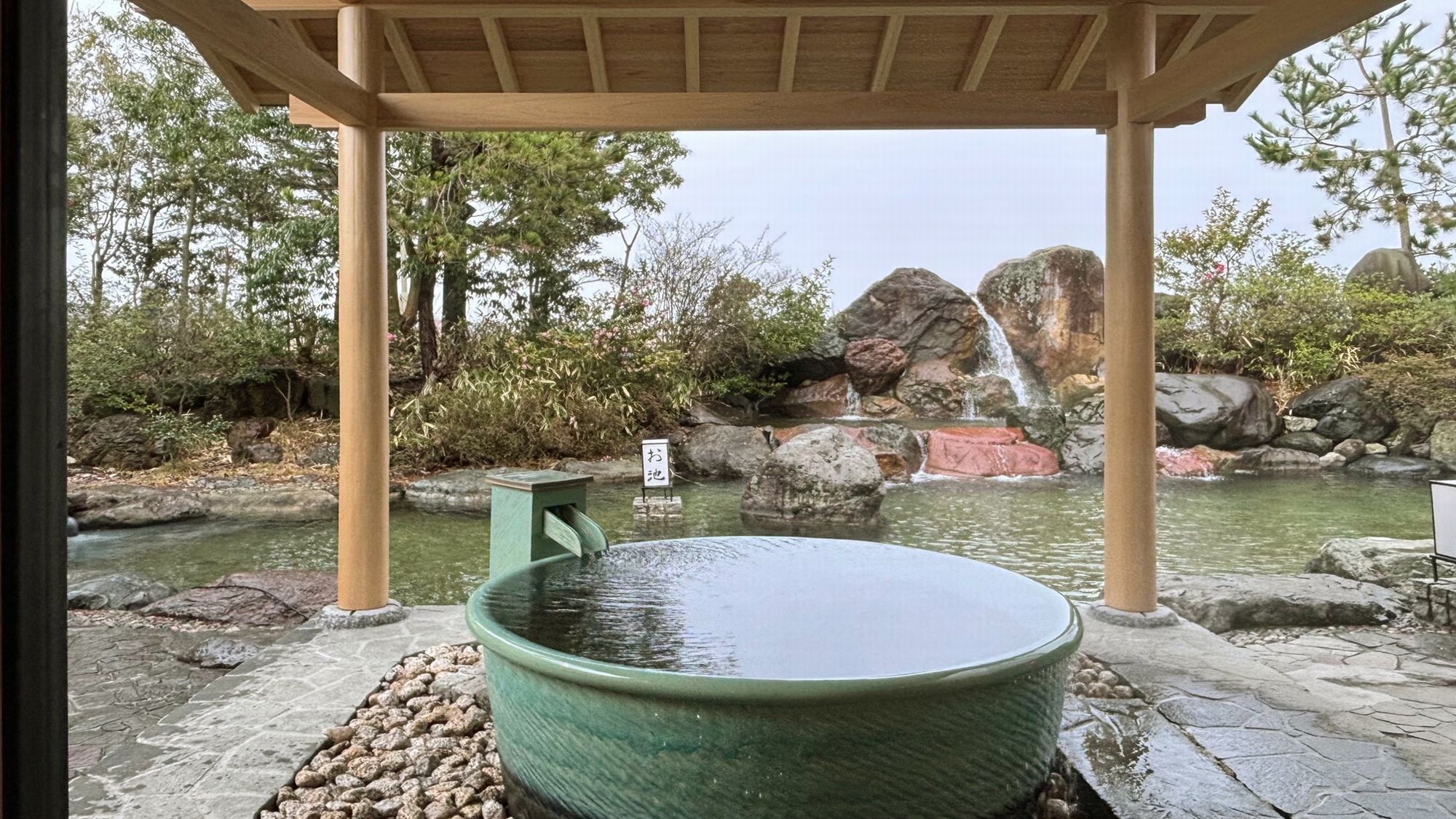 【婦人大浴場】サウナ後は冷泉でととのう