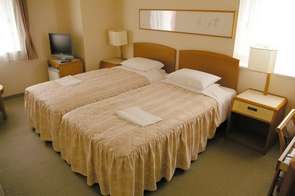 Twin room ♪ It is a room that is very popular with family and friends ♪