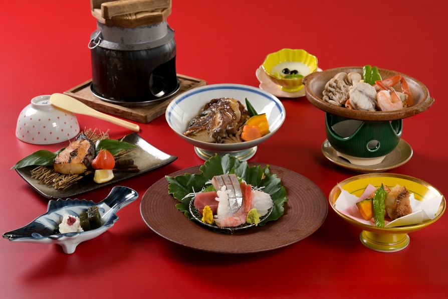 【さかな会席】お造り・焼物・煮付け 日本海の旬を楽しむ会席