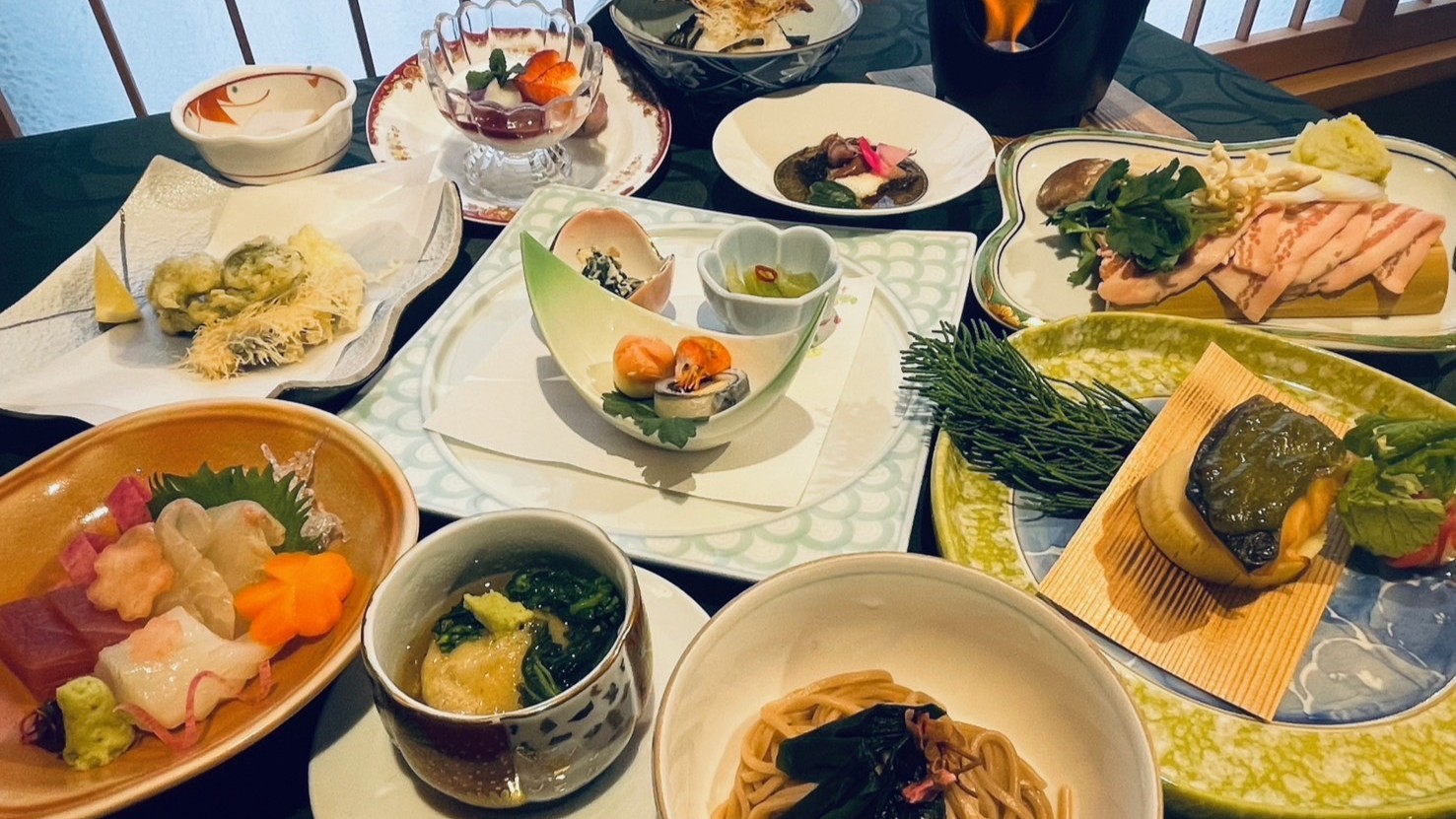 【夕食は宿でごゆっくり】料理長こだわりの創作和会席と貸切風呂/猿沢池のほとりで過ごす休日/2食付　