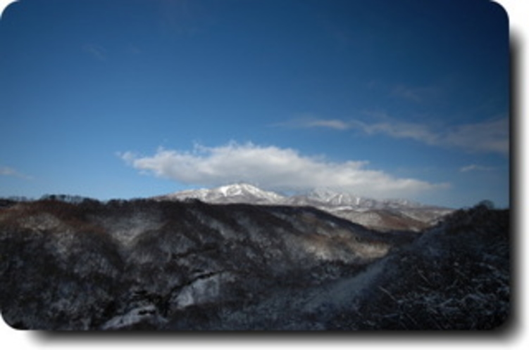 冬の八ヶ岳連峰