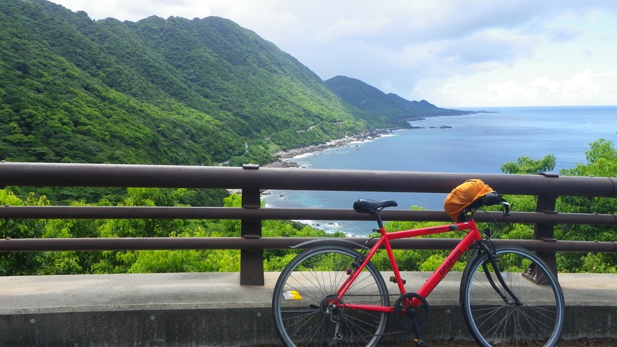 *壮大な景色を楽しみながらサイクリングも人気♪