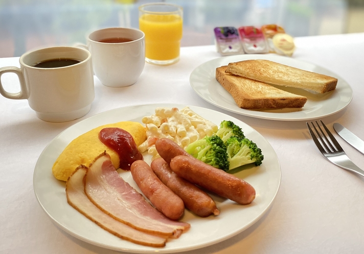 【朝食】洋食プレート