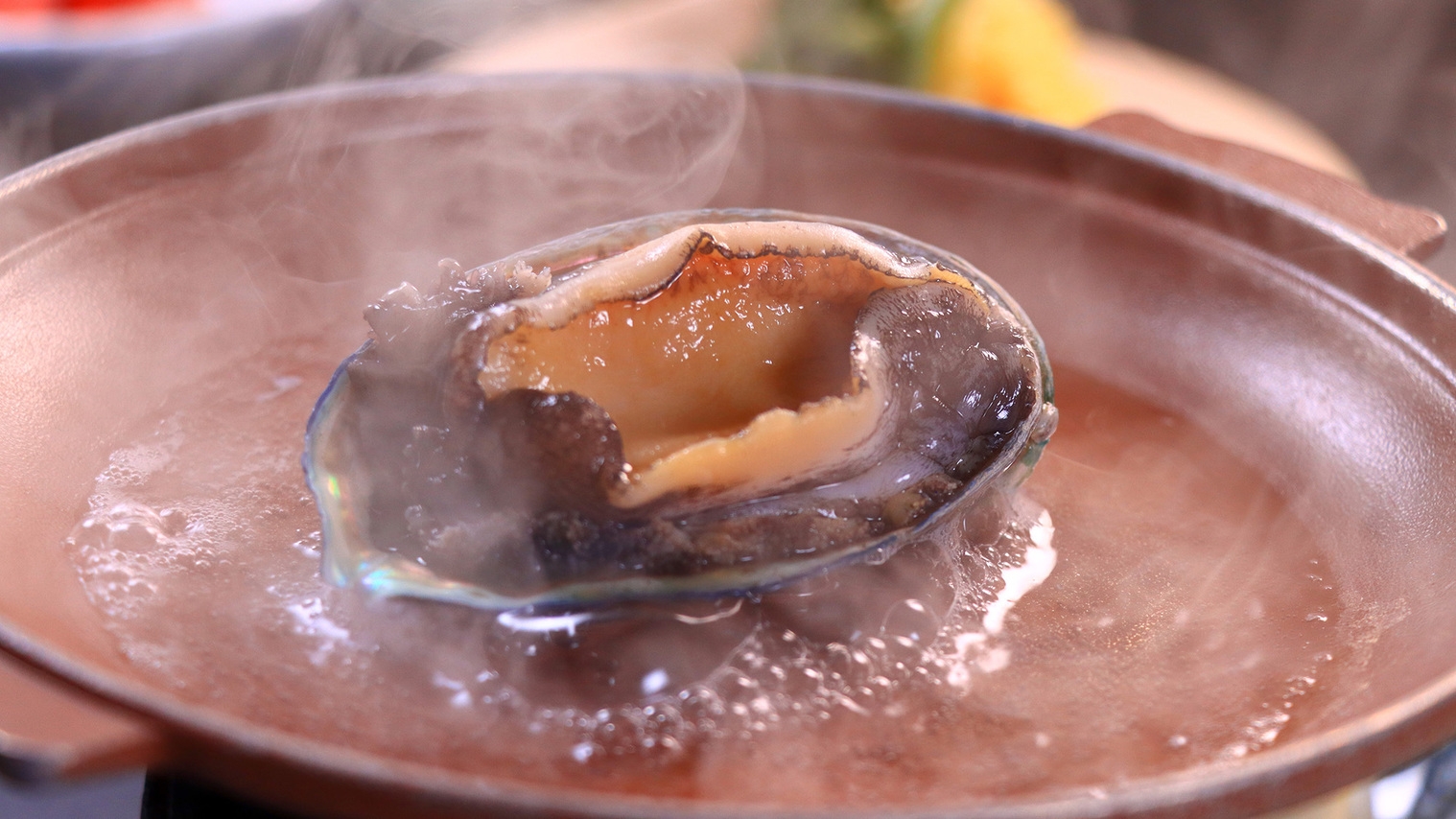 【お料理グレードアップ】メインはあわびの踊り焼き！松川浦の旬食材をいただく[花コースプラン]