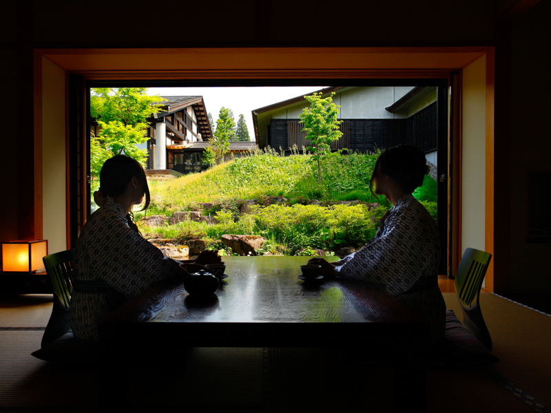 限定３室の和室（春～秋）