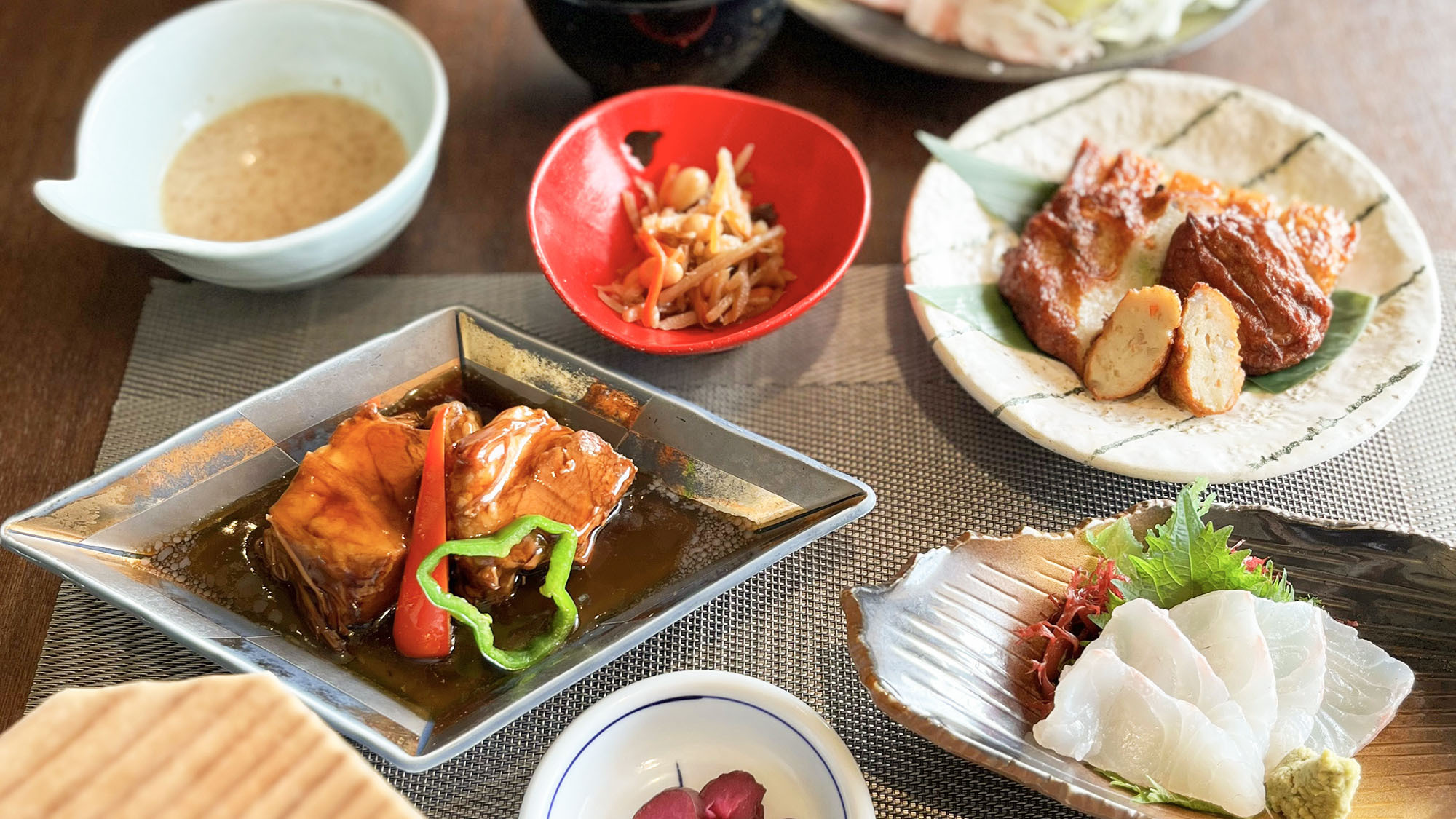 【夕・朝２食付】鹿児島県産　『黒の薩摩御膳プラン』