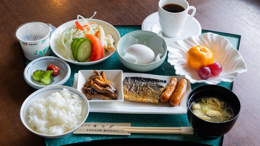 *【朝食一例】寝起きの体に優しいシンプルながらもほっとするメニューです