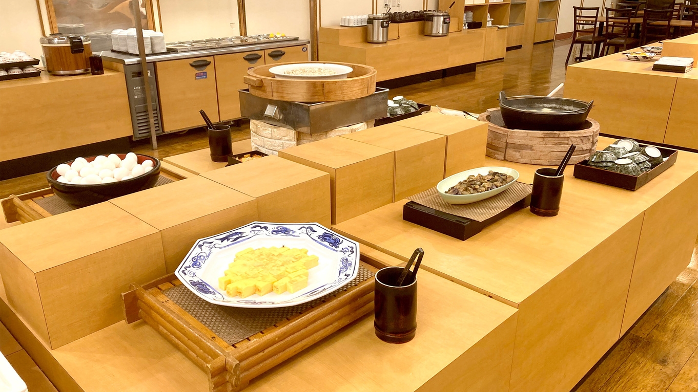 【一泊朝食付きプラン】朝食バイキング付き