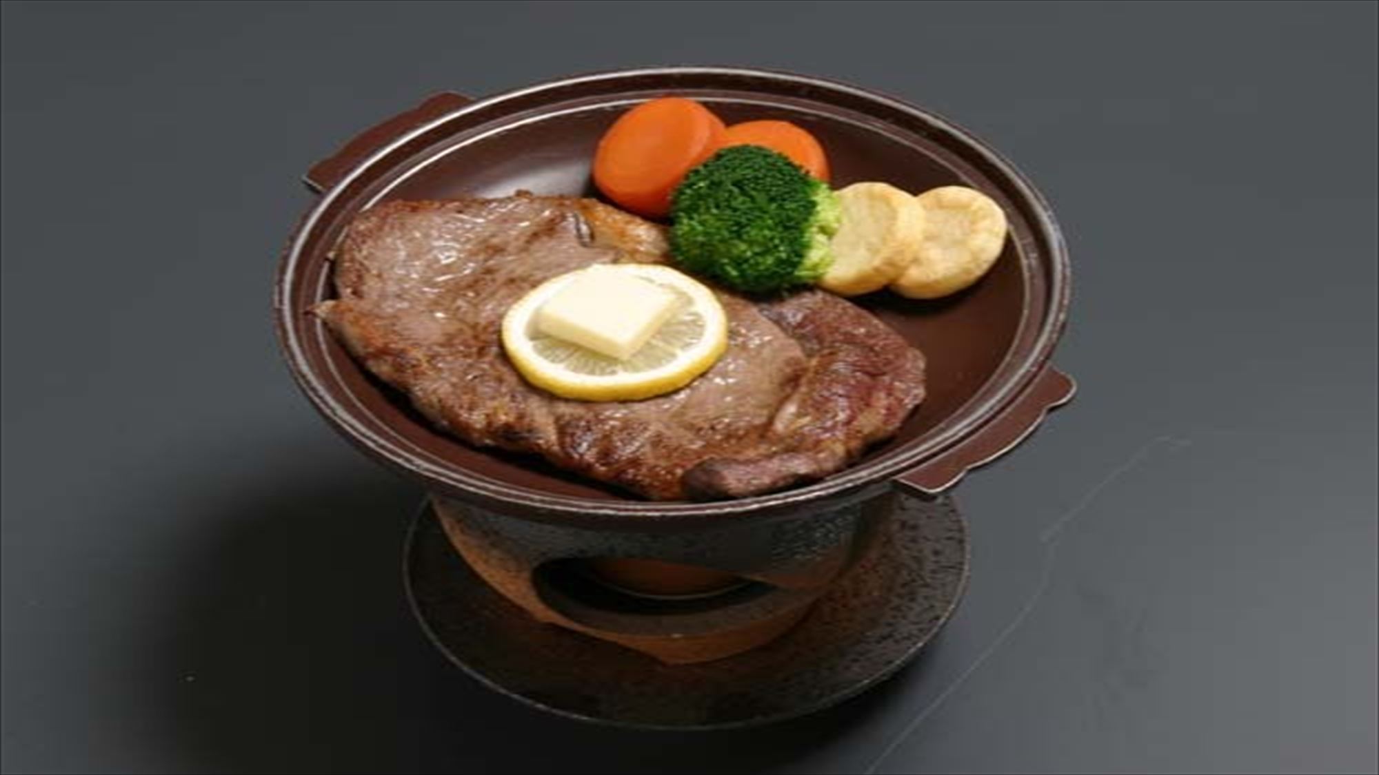 牛肉の陶板焼き