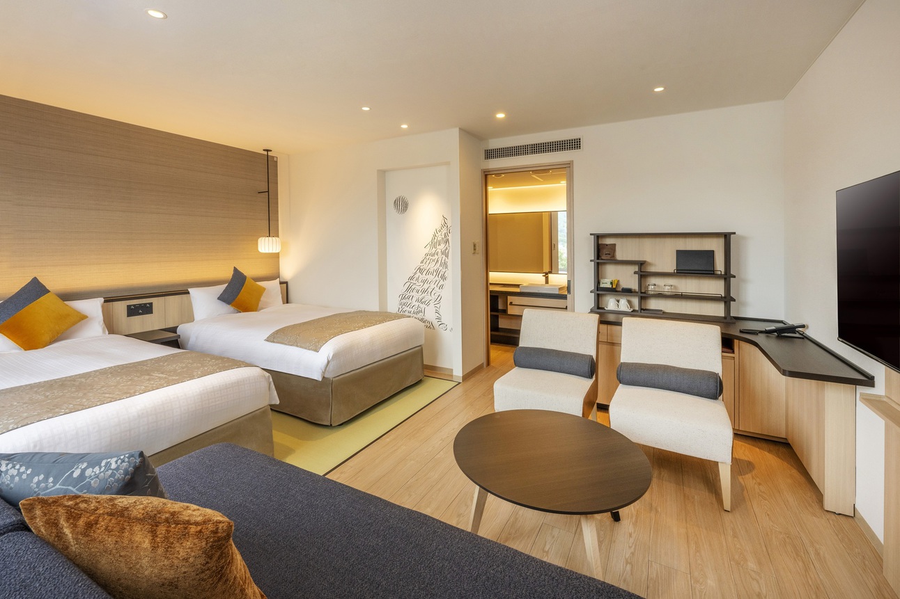 アジョイニングルーム（和モダンツイン／33平米×2室）