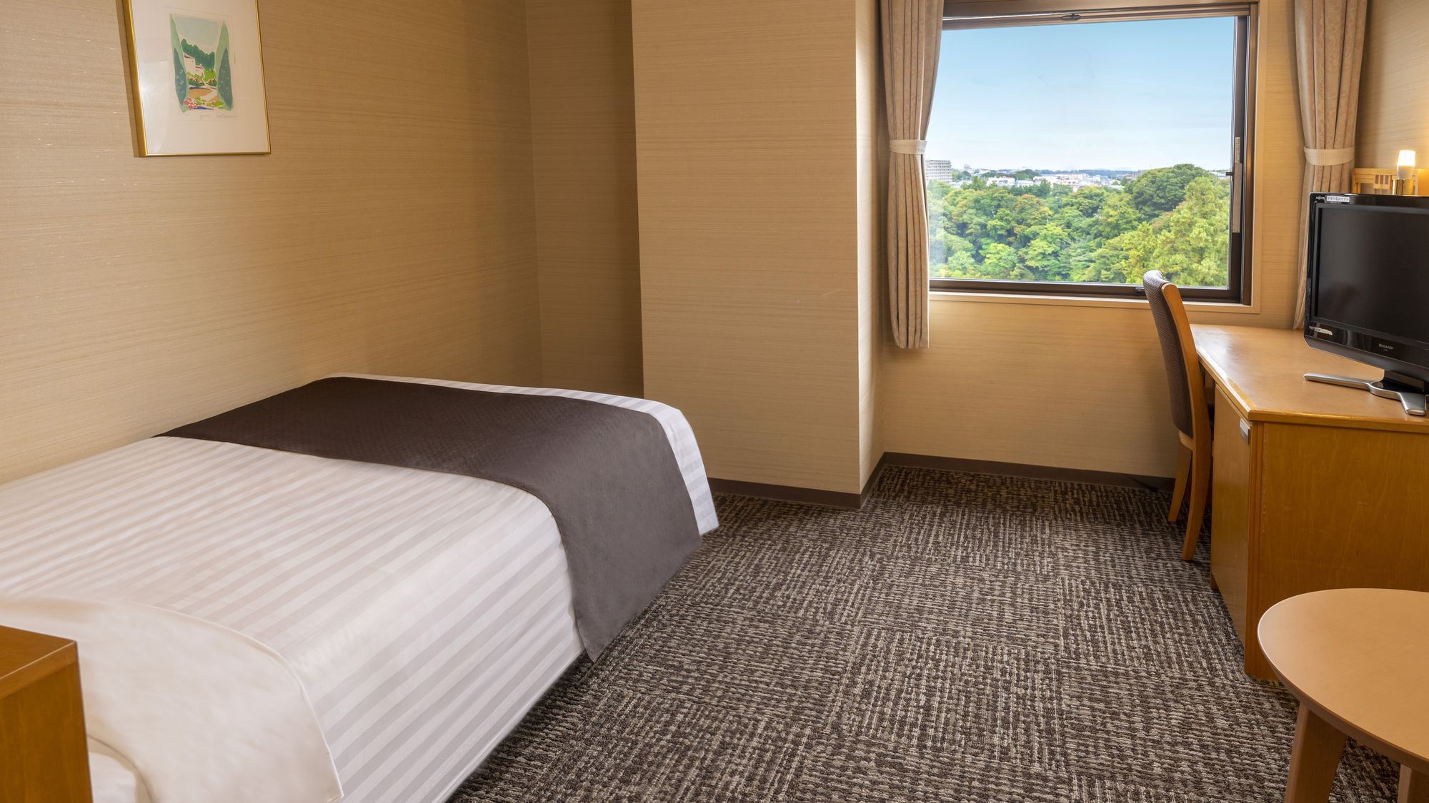 セミダブル（バス付）／16平米