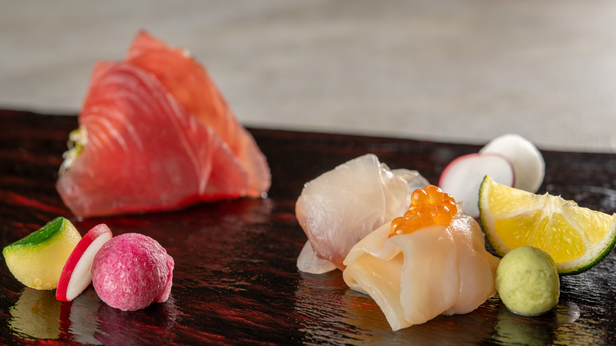 【極み/特別会席】春（2026年3月～5月）造り つぶ貝 いくら 鯛昆布締め　鰹　烏賊 季節の野菜