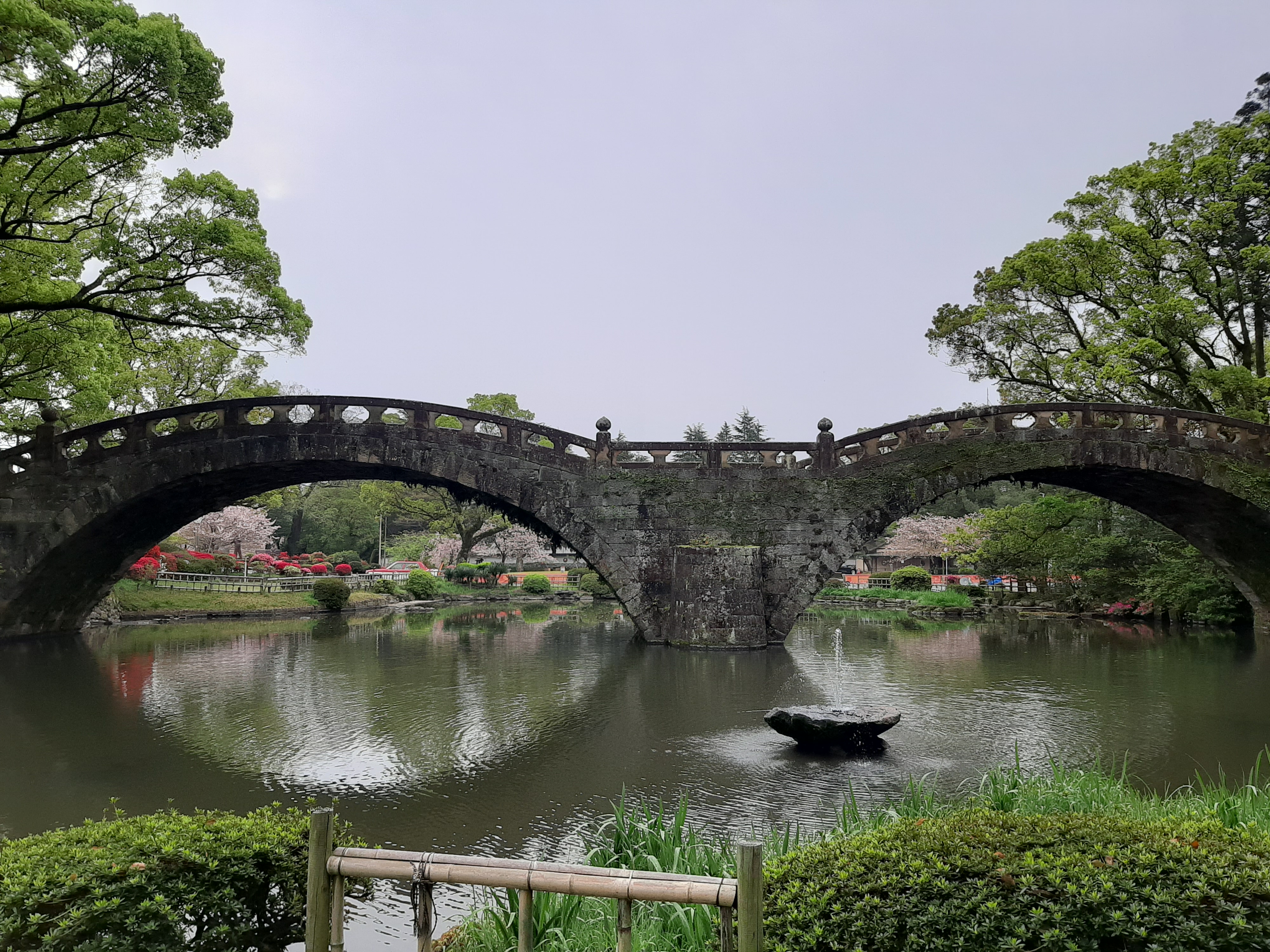 諫早公園（眼鏡橋）