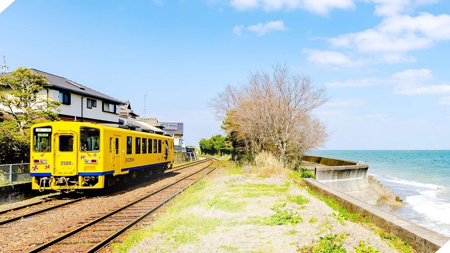 諫早から島原を結ぶ「島原鉄道」　のんびり鉄道旅はいかがですか！