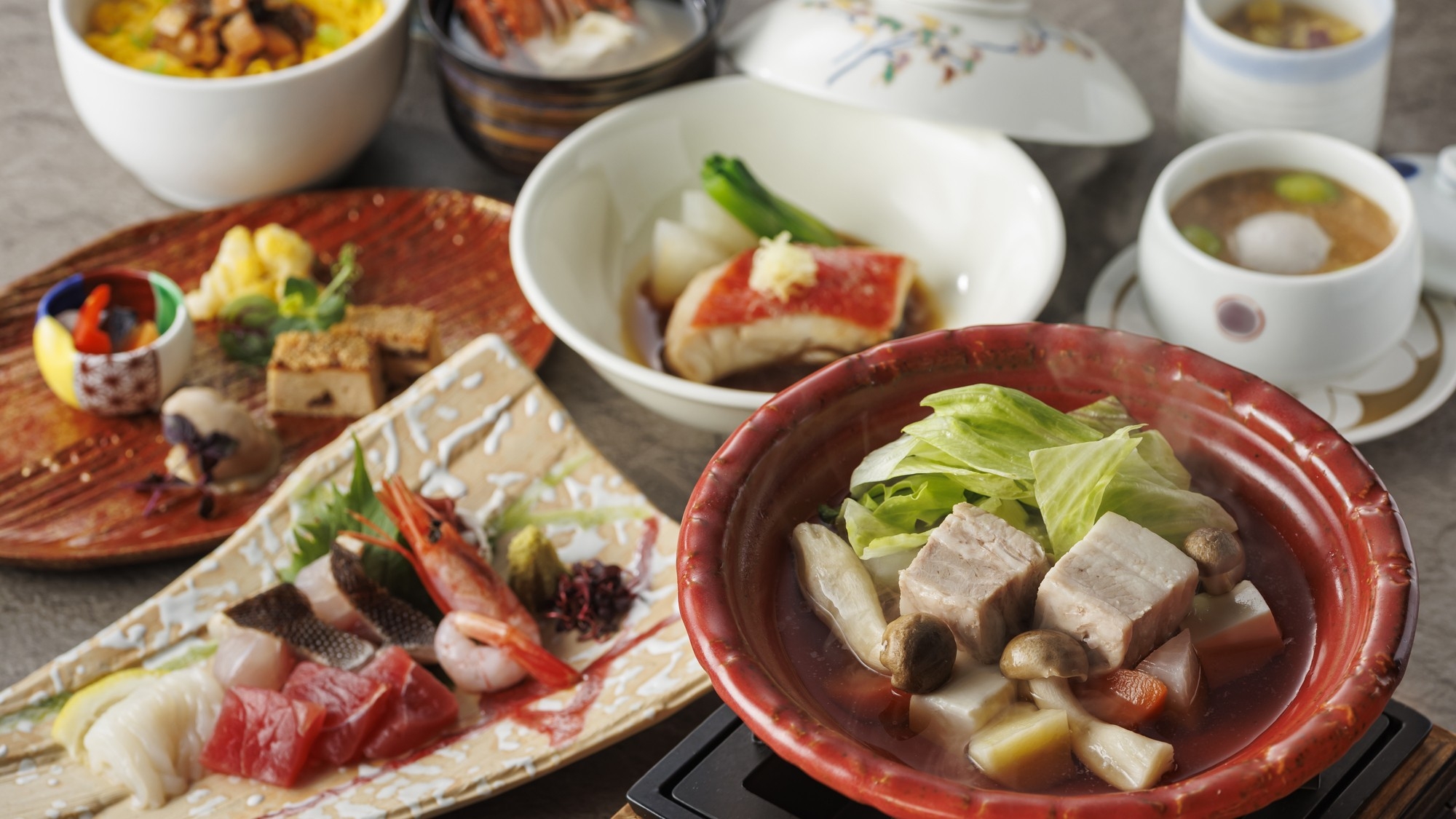 【季節の会席】温泉と食でリフレッシュ！季節を盛り込んだ会席プラン