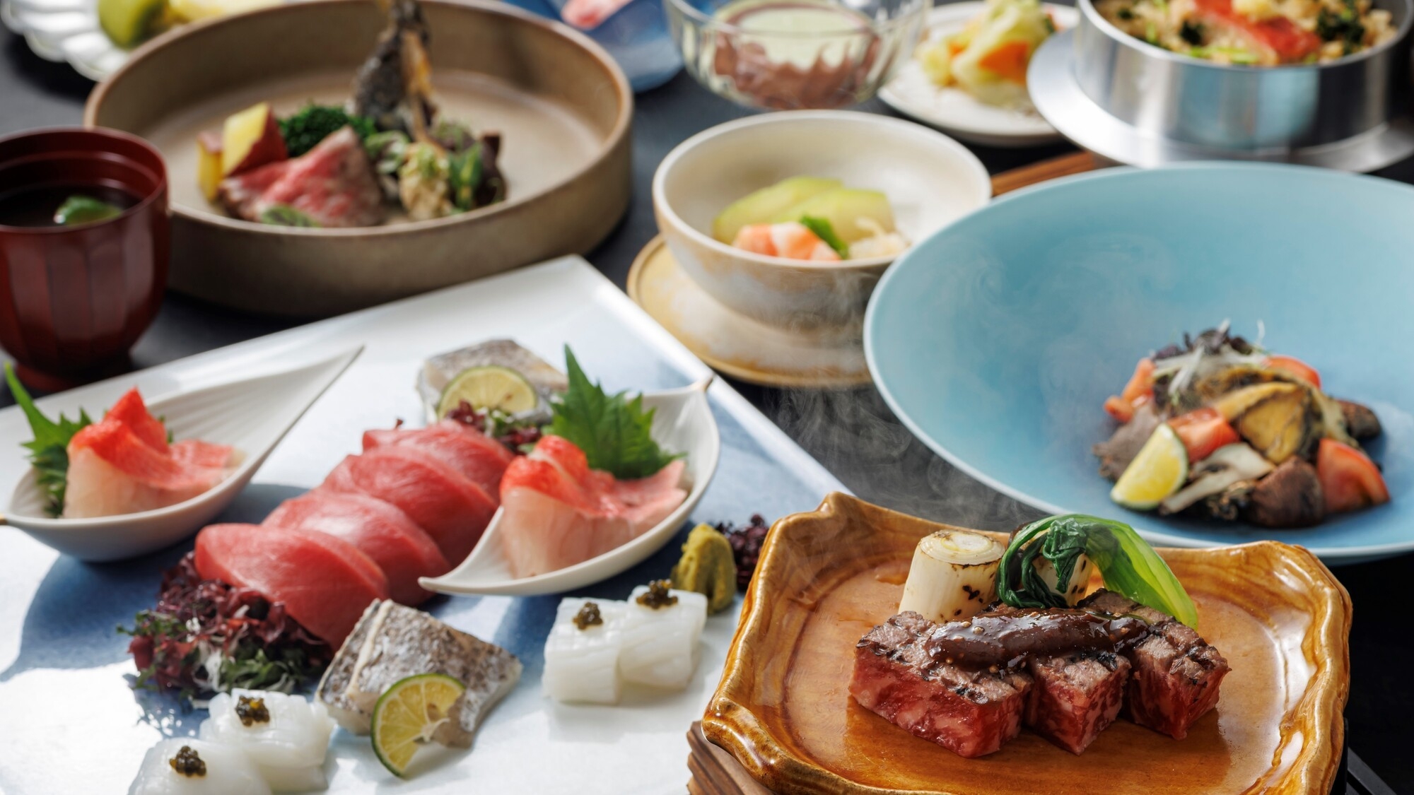 【さき楽28】【特別会席】料理長おすすめの本格派！旬を彩る創作会席プラン