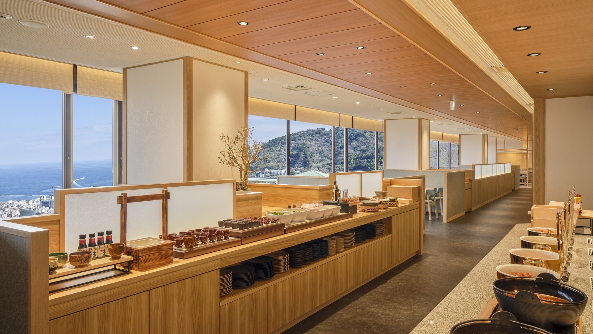 朝食ビュッフェ