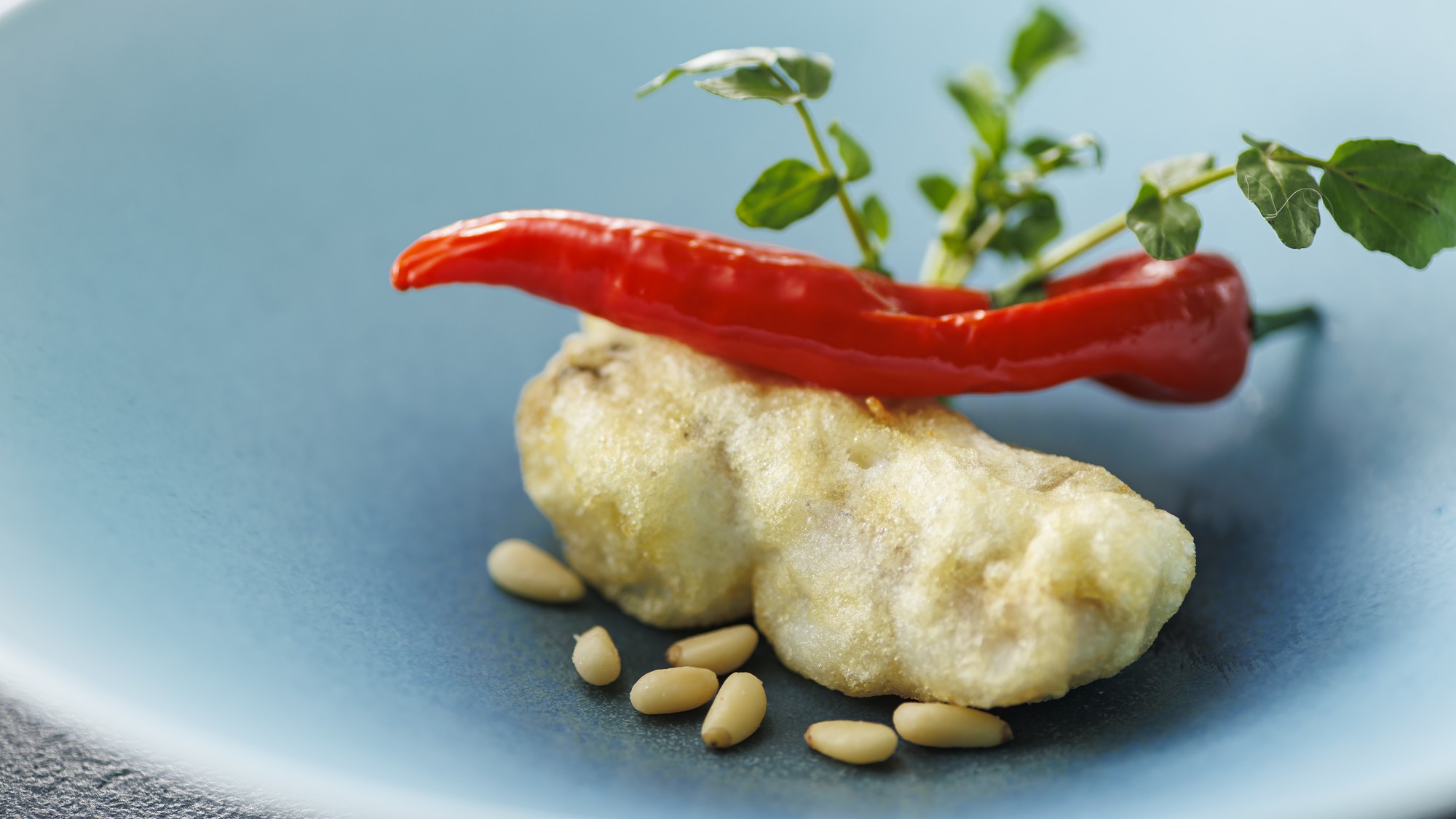 【土地の恵み会席】2026年夏　甘鯛の白扇揚げ