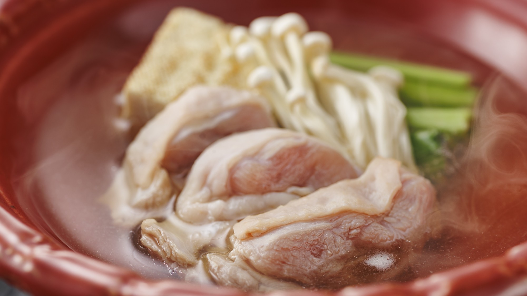 【季節の会席】2026年夏　静岡地鶏の麹鍋