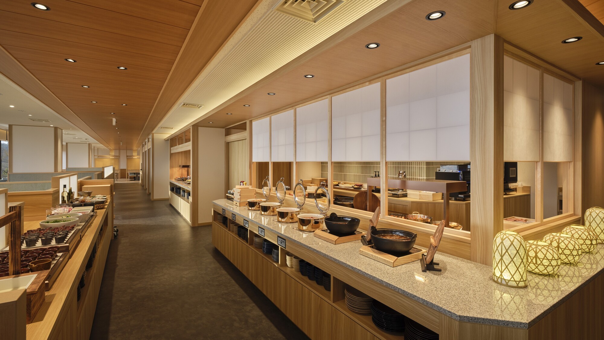 朝食ビュッフェ