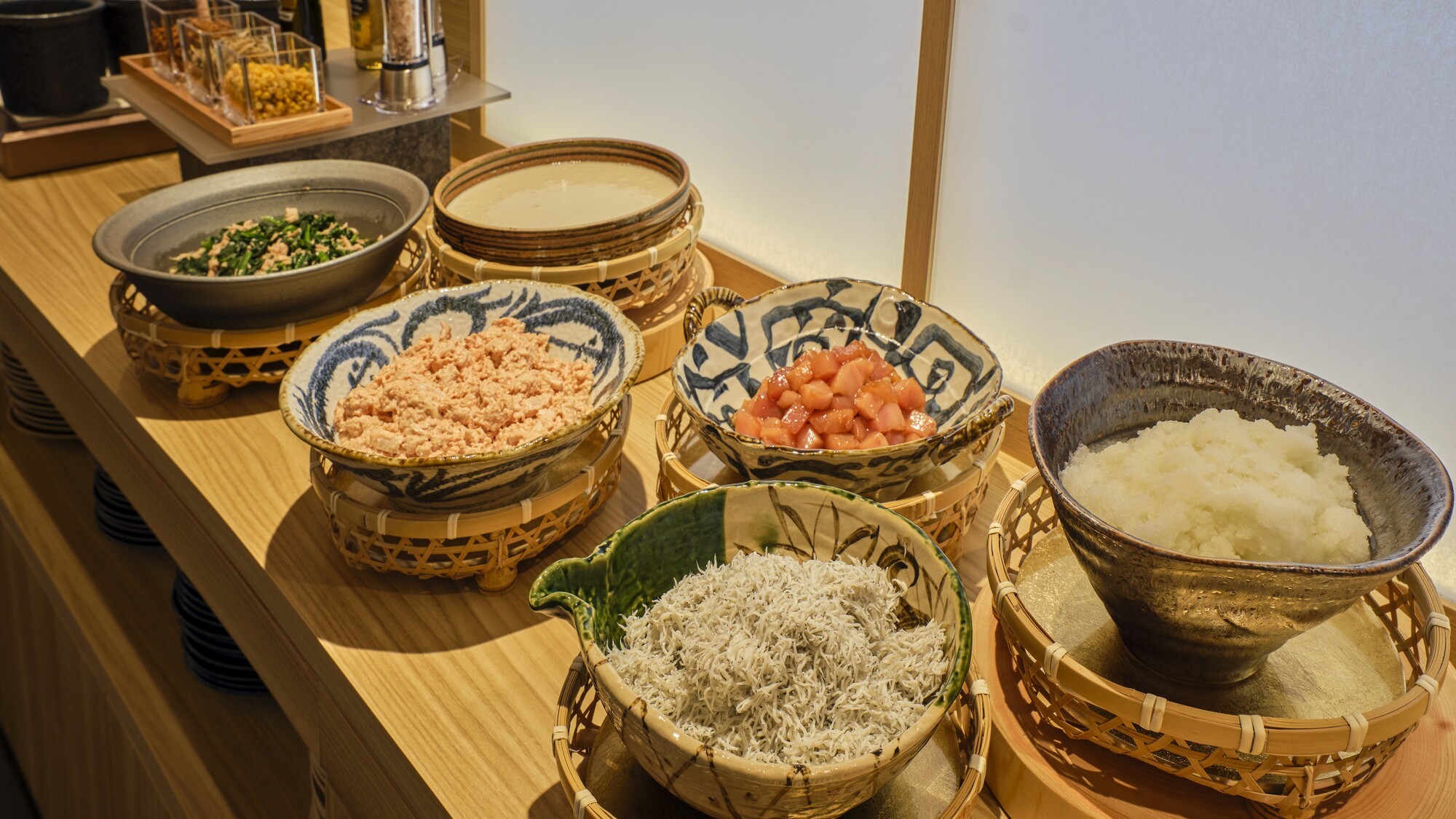 朝食ビュッフェ