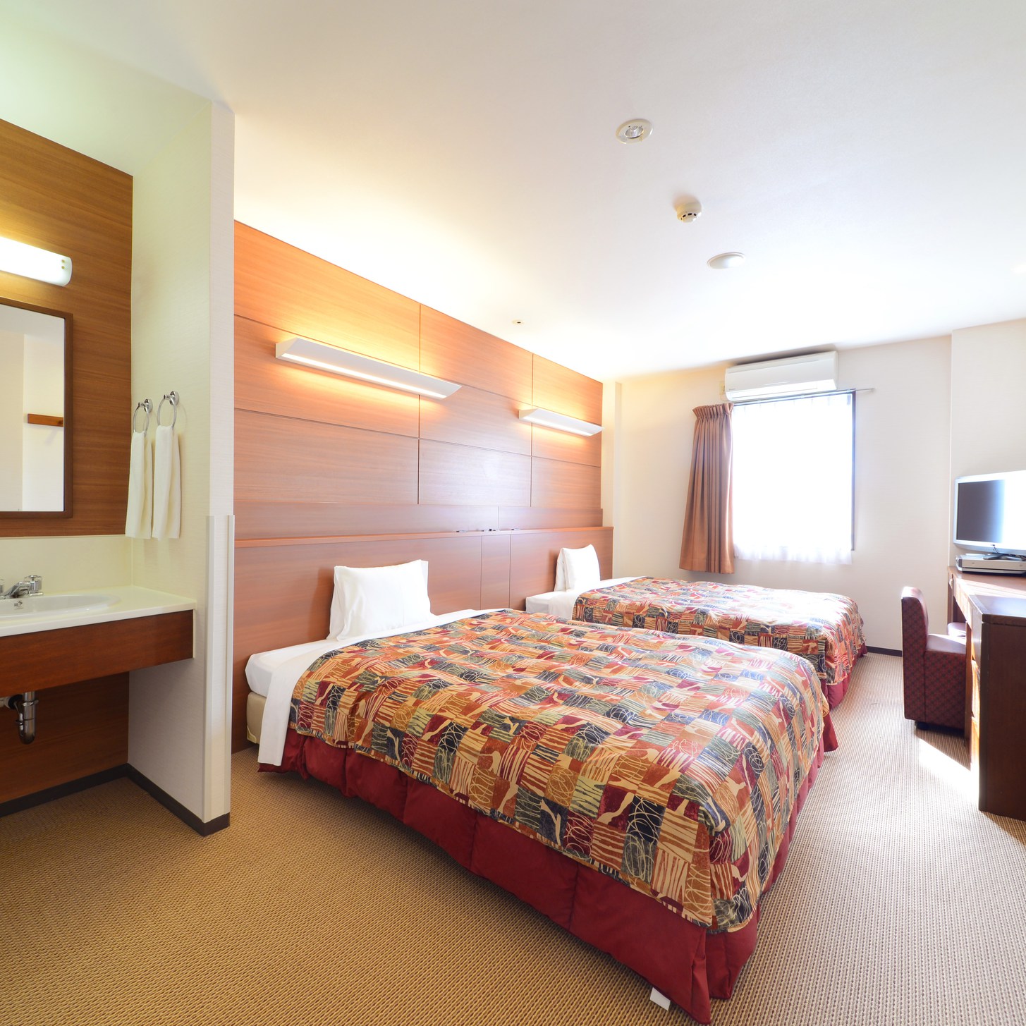 ツインルーム★26平米　150㎝ベッド×2台