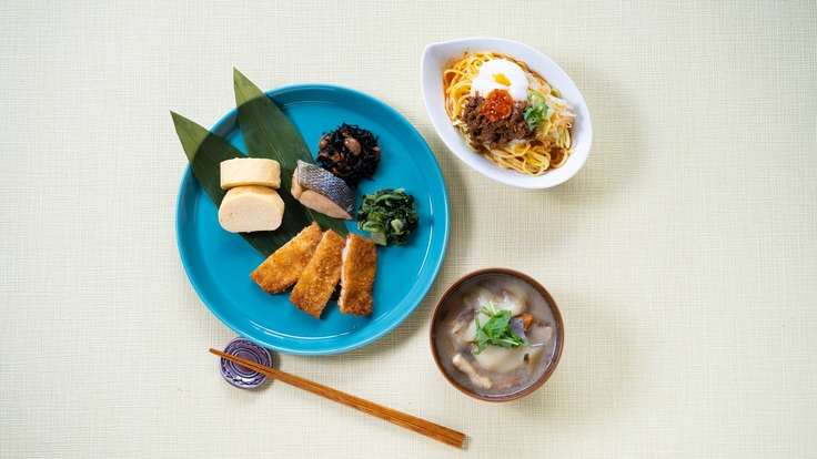 朝食：盛り付け例②