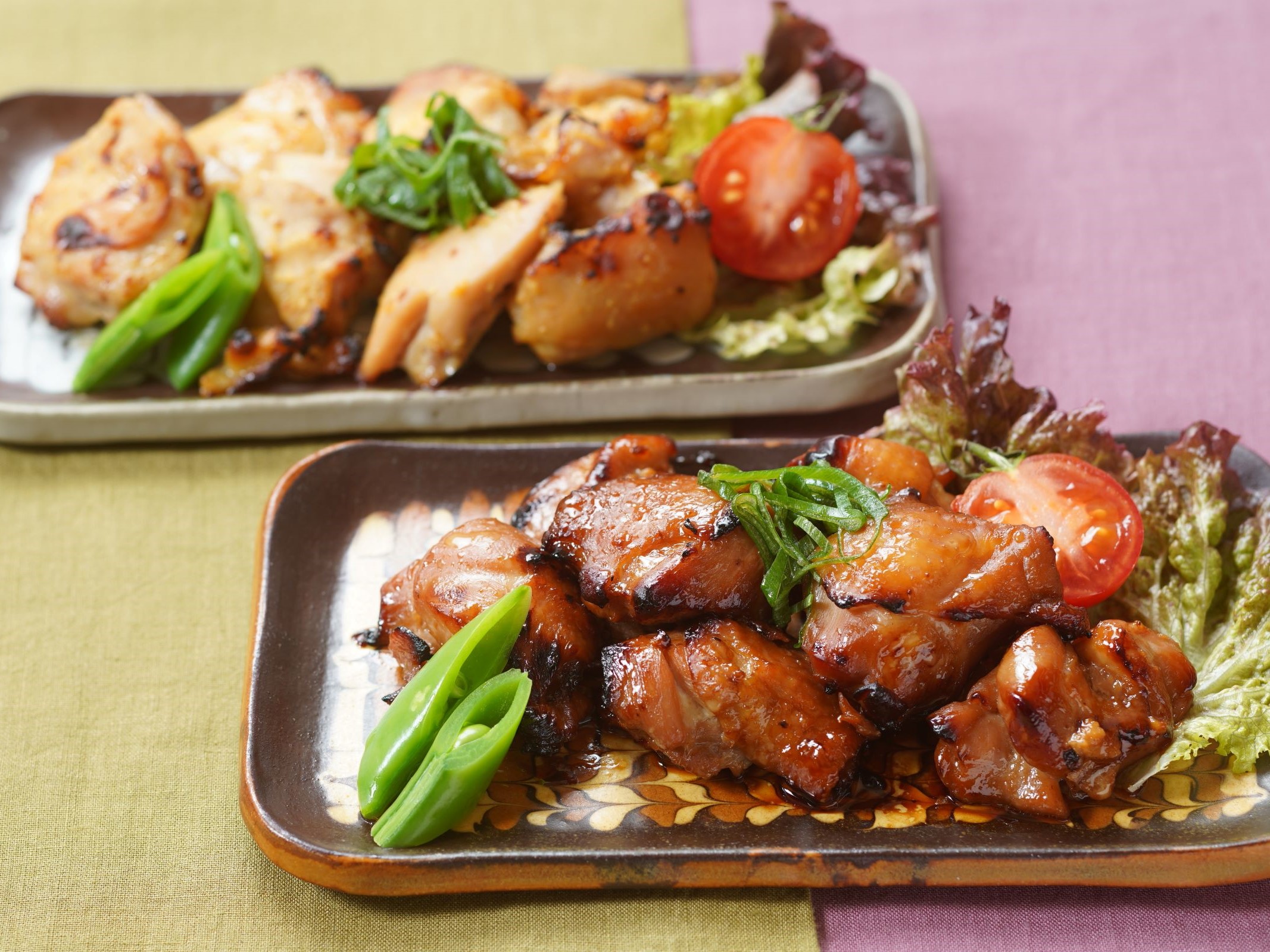 ハーブ鶏幽庵焼き