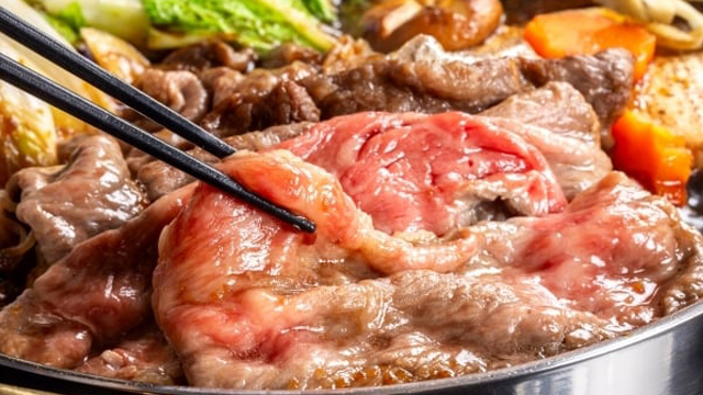 【1日5食限定！】皆さまのご要望にお応え！松茸＆群馬ブランド「赤城牛」のすき焼き付きビュッフェプラン
