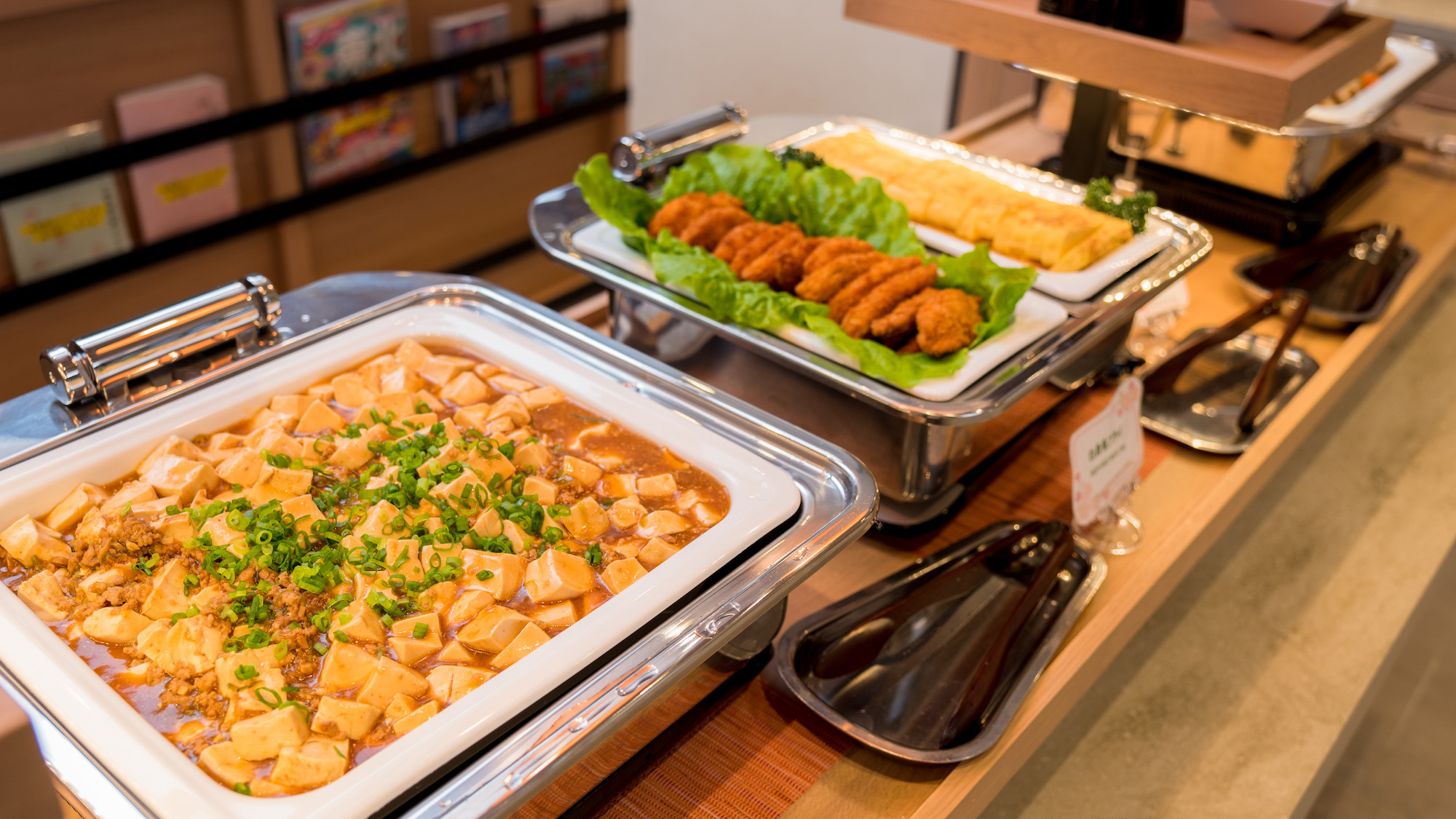 健康朝食バイキング！日替わりメニューで和洋揃えております