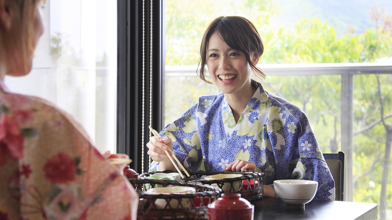 【朝食】地産地消のこだわりの朝ごはん