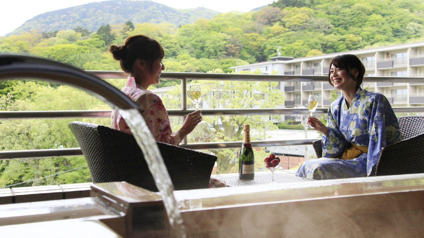  【5大特典付きプラン】露天風呂付客室でリラックス