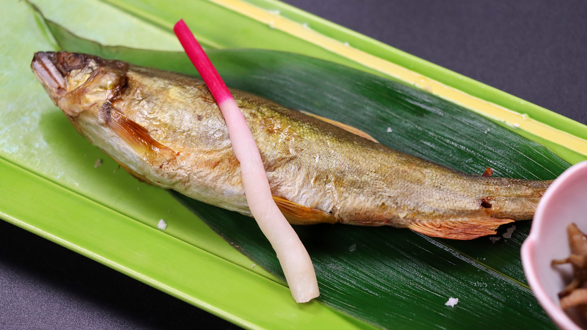 #単品一例 鮎やイワナなど季節のお魚をご提供いたします