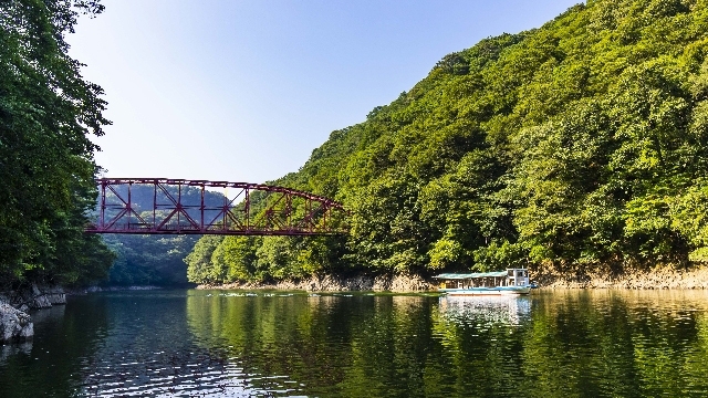 神龍湖遊覧船チケット付きプラン　2026.4/1〜8/31