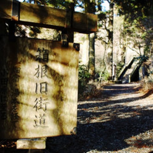 箱根旧街道　徒歩５分ほど