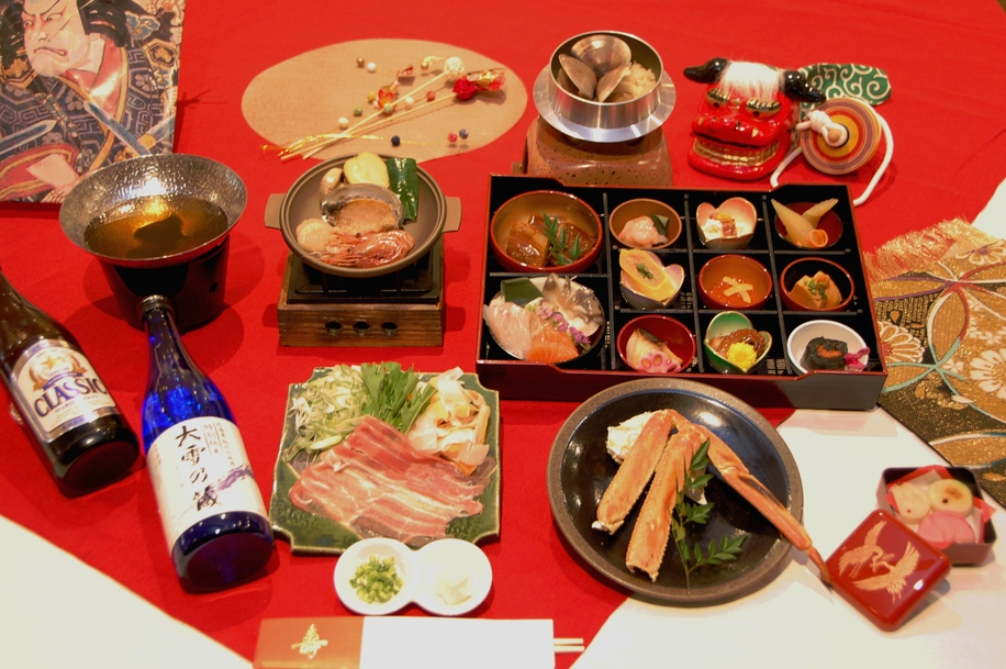 【室数限定２食付きプラン】♪年末年始に美味しいごご飯と天然温泉でほっこりゆっくりしよう♪