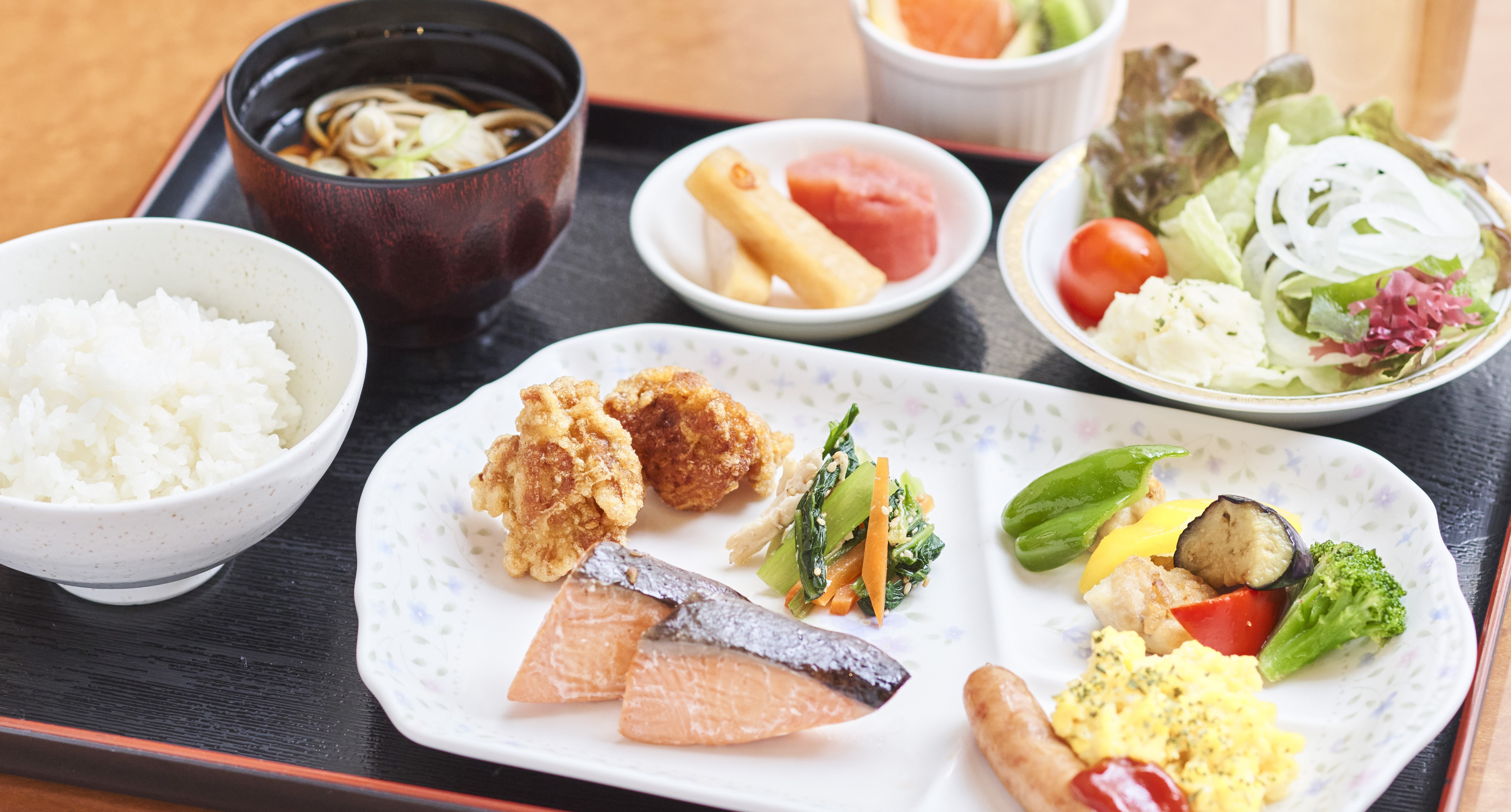 朝食バイキング☆盛り付け例☆