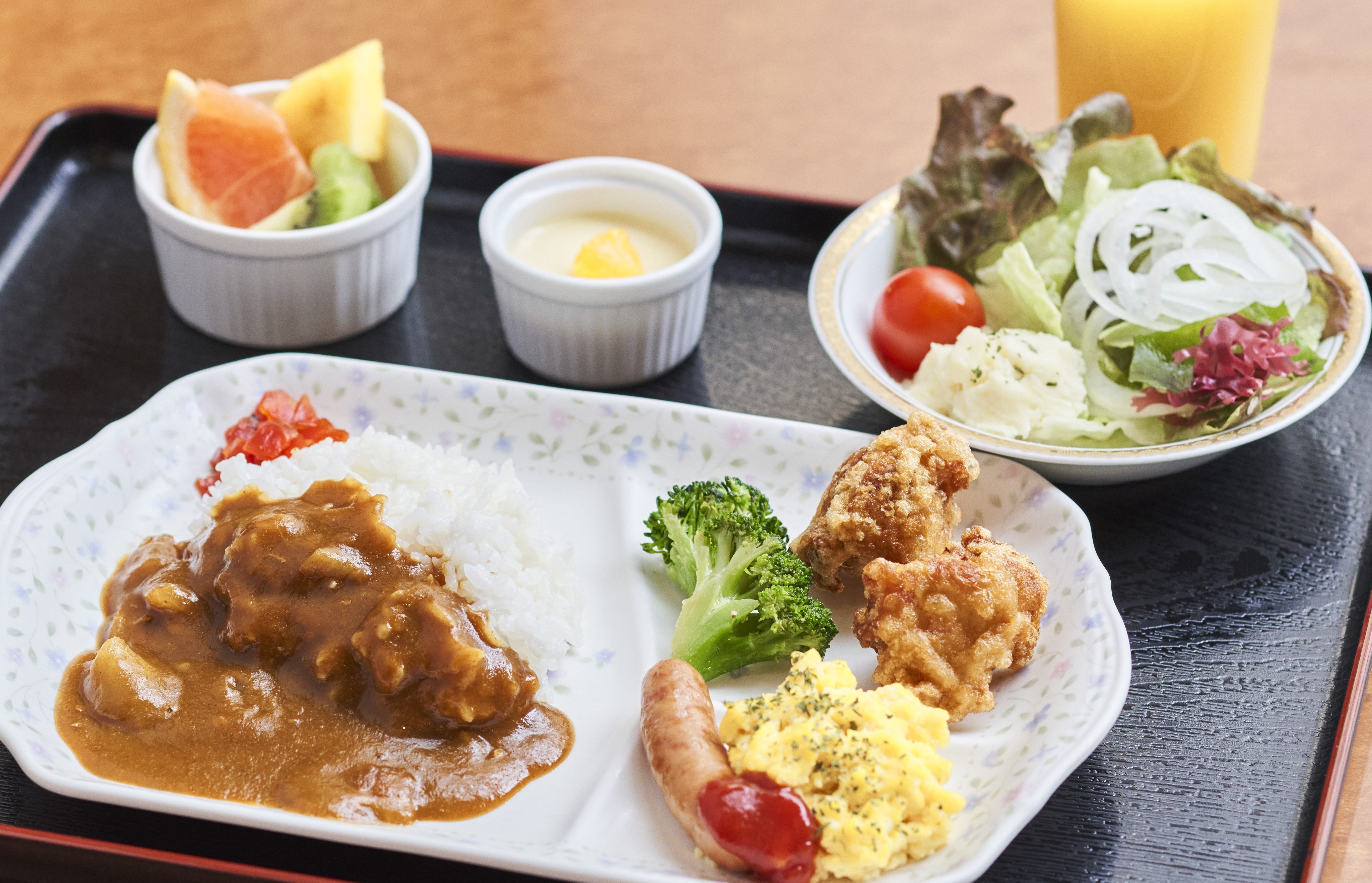 朝食バイキング☆盛り付け例☆