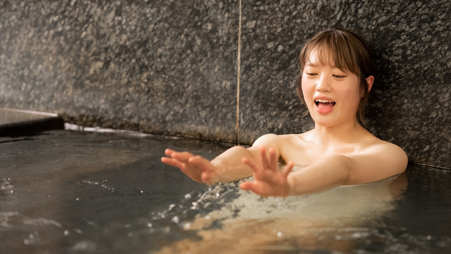 かぐらの湯～女性大浴場～市内中心部でありながら本格的な天然温泉を楽しめます。