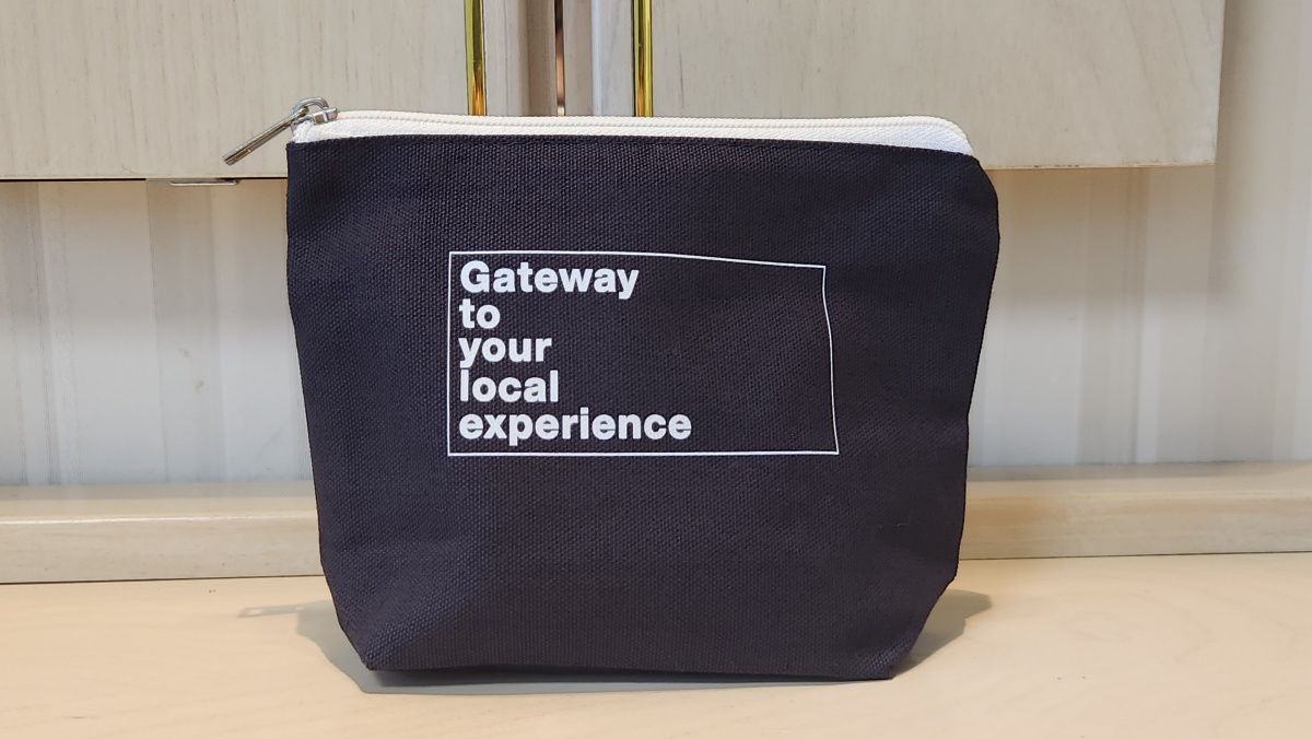 アメニティセットはリオ・ホテルズオリジナルポーチに入れてお渡しします。