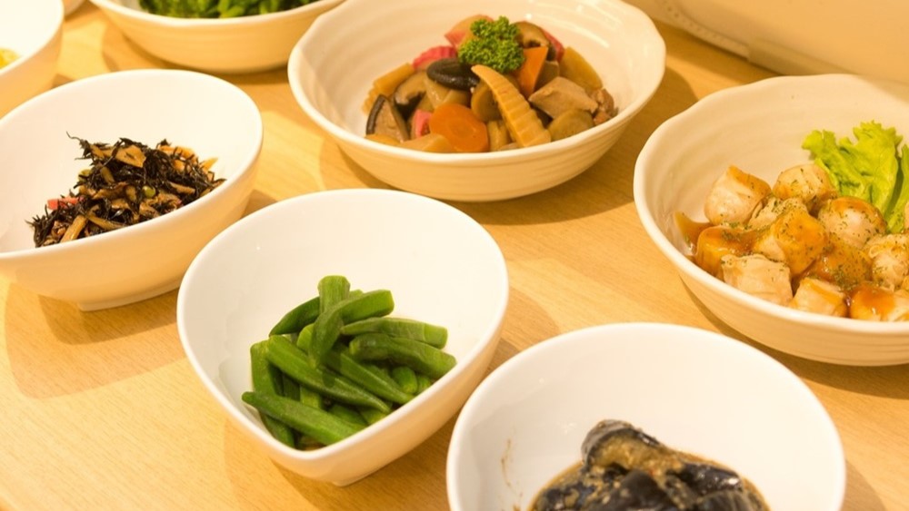 【朝食バイキング】メニュー例☆これぞおふくろの味！お惣菜いろいろ